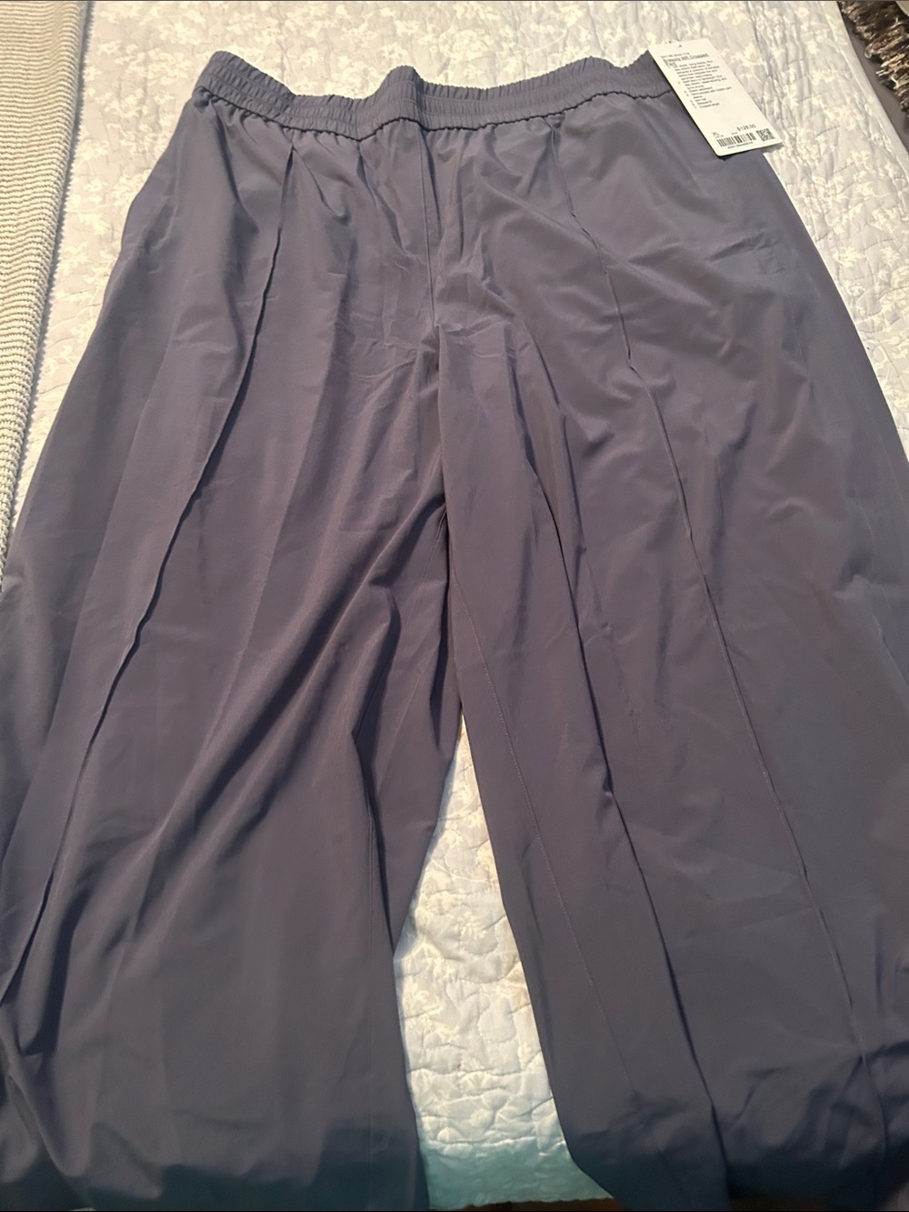 lululemon athletica Men's Elastic-Waist Pants in Slate Blue